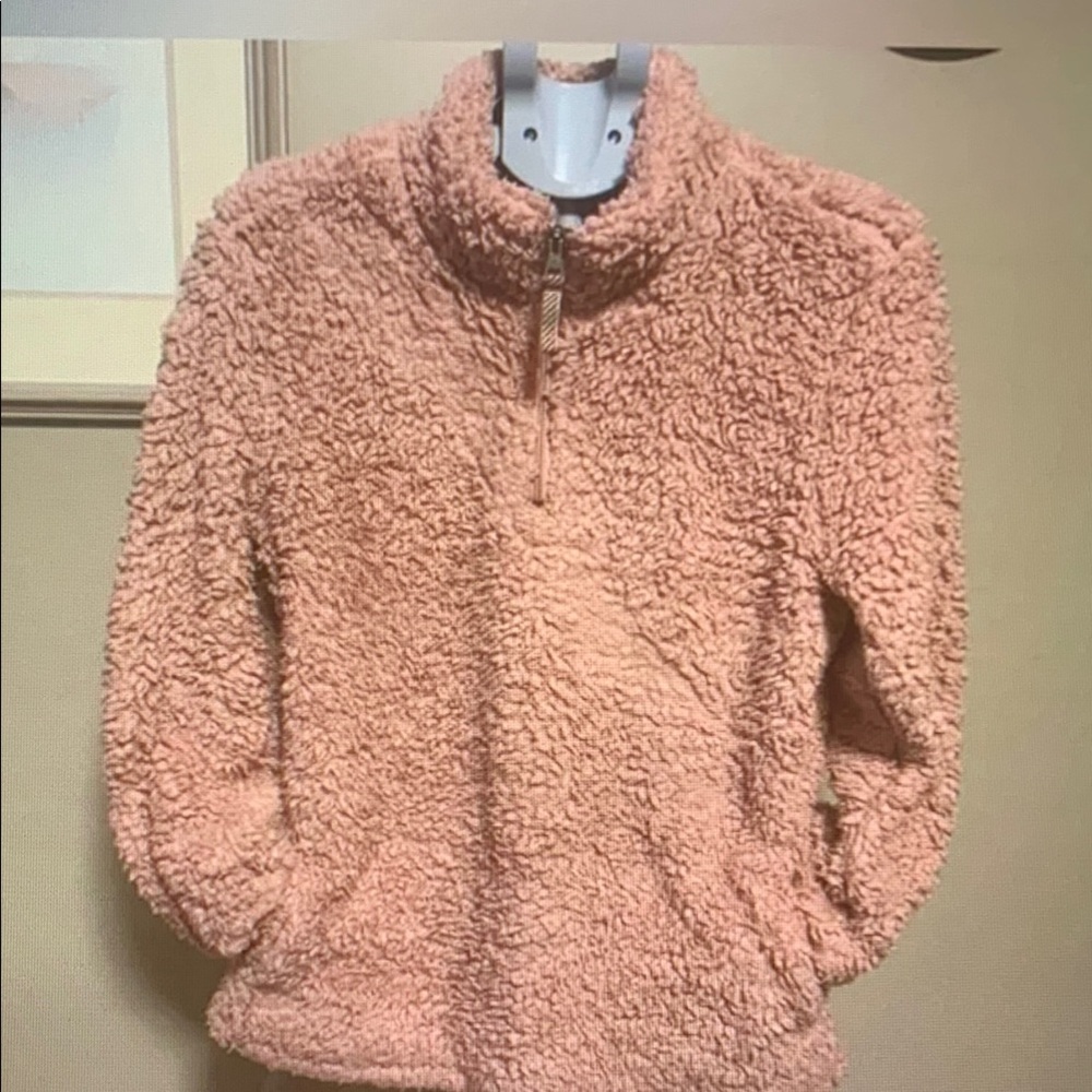 Cozy Pink Sherpa Jacket